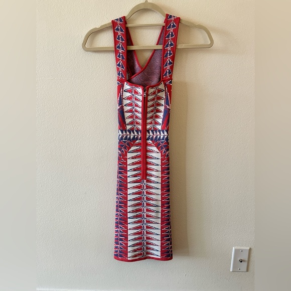 BCBGmaxazria Cocktail Bodycon Mini Dress - Picture 3 of 3